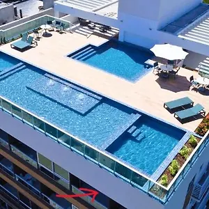  Apartamento - Cupe - Flat Varanda Com Vista Ao Mar - Rooftop Com Piscina